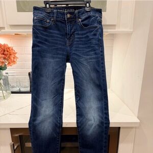 American Eagle Outfitters Next Level Flex Men's Dark Wash Blue Skinny Jeans